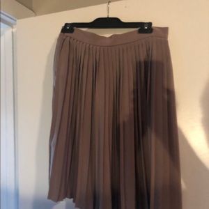 American apparel pleated pencil skirt